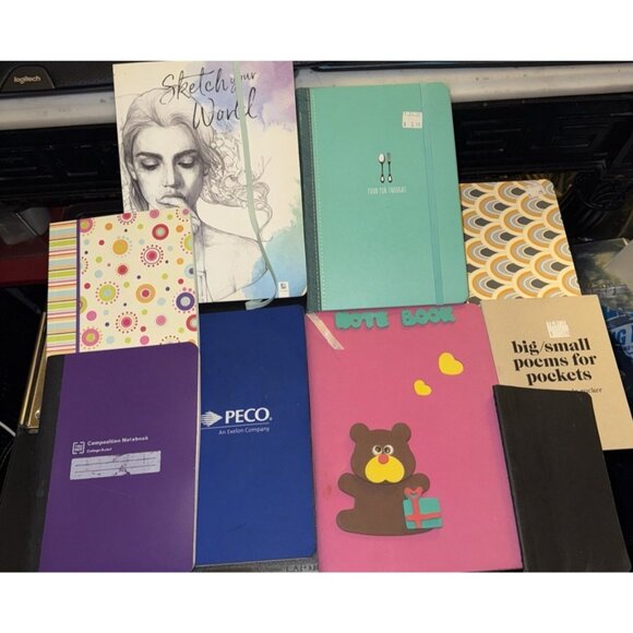 Lot of 9 Pre owned Journals and Notepads In Good Condition - Picture 1 of 10